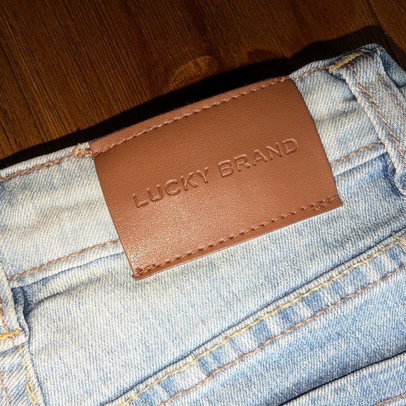 Lucky Brand Riley Shorts  |  Kids 8  |  Blue Cut-Off Shorts - Picture 3 of 7